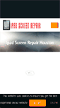 Mobile Screenshot of ipadscreenrepairhouston.com